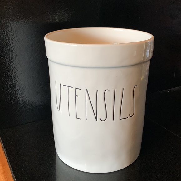 RAE DUNN UTENSILS CROCK DIMPLES - Picture 2 of 12